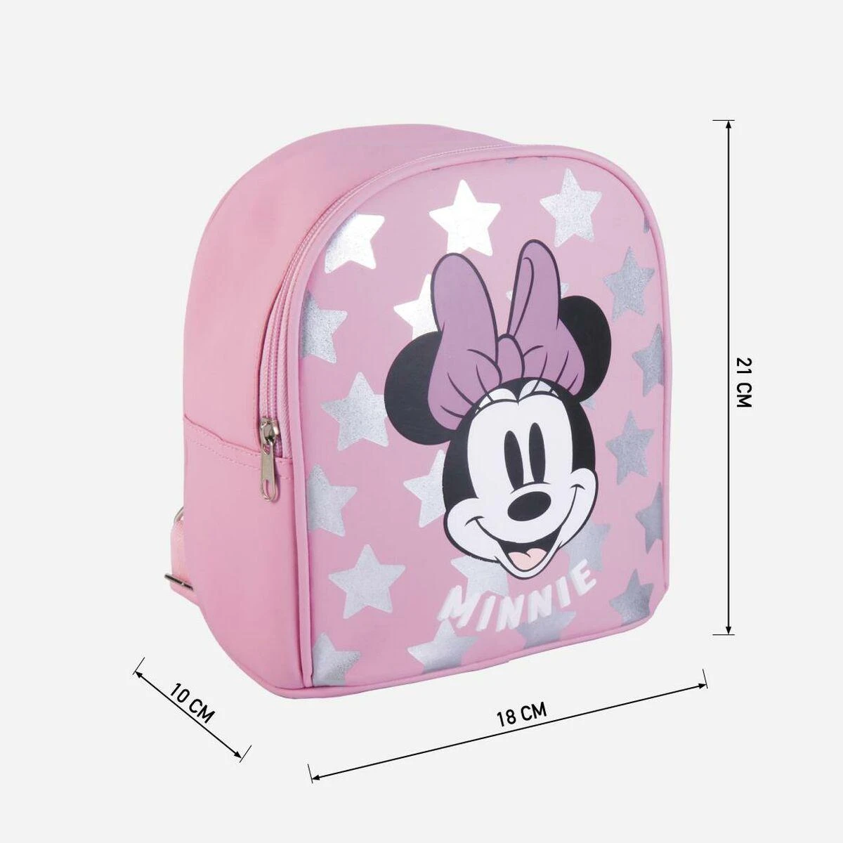 Vaikų kuprinė - Cerda Minnie Mouse kuprinė su reguliuojamomis petnešomis, rožinė