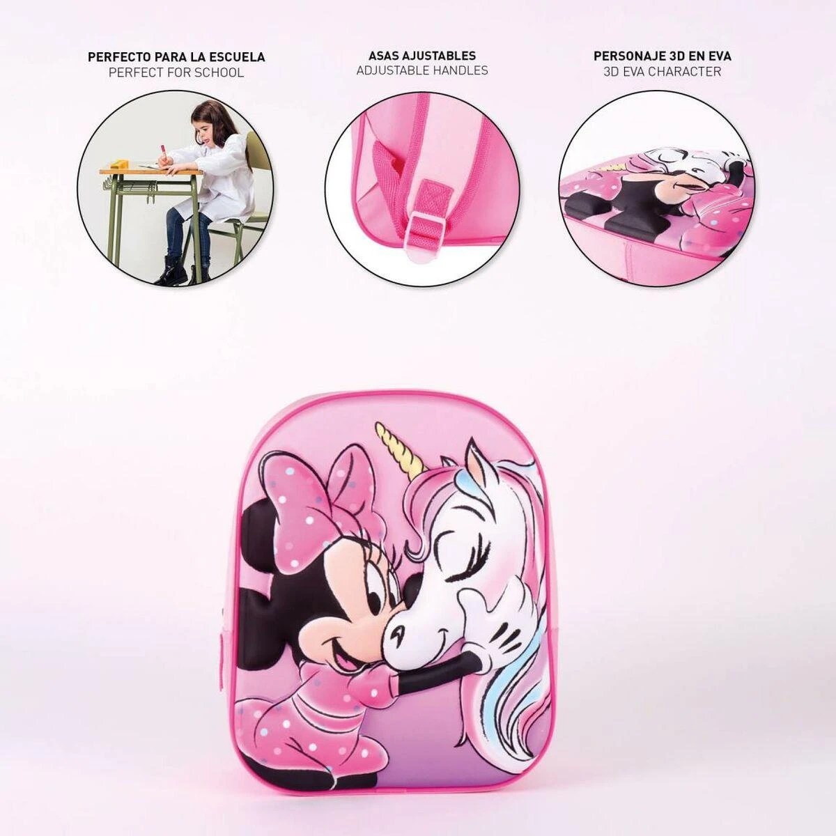 Minnie Mouse Minnie Me pelytės kuorinė su 3D motyvu