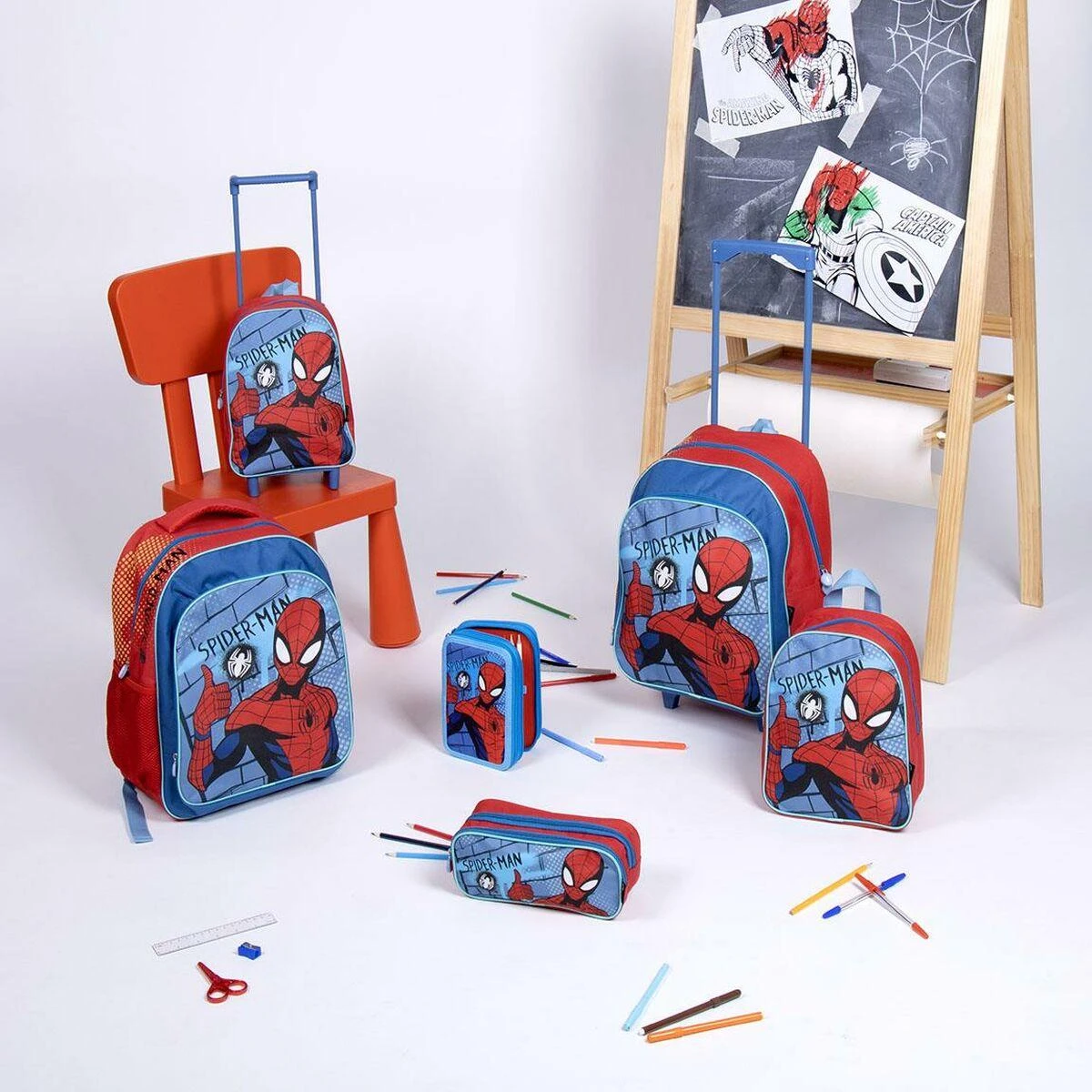 Beniamin Hot Deals *****Mokyklinė kuprinė mały Spiderman 4390 50633