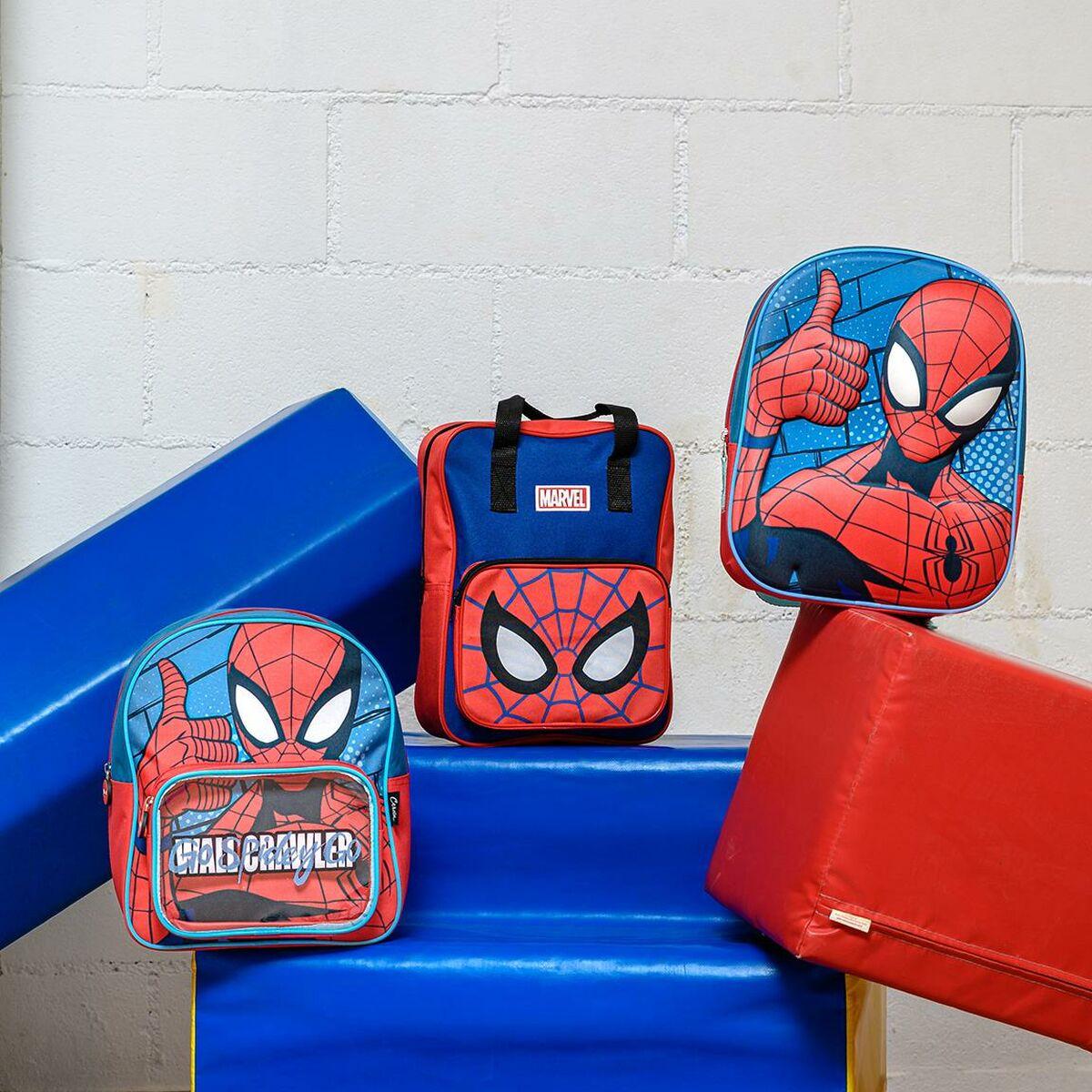 Mokyklinis krepšys Spiderman Raudona Mėlyna