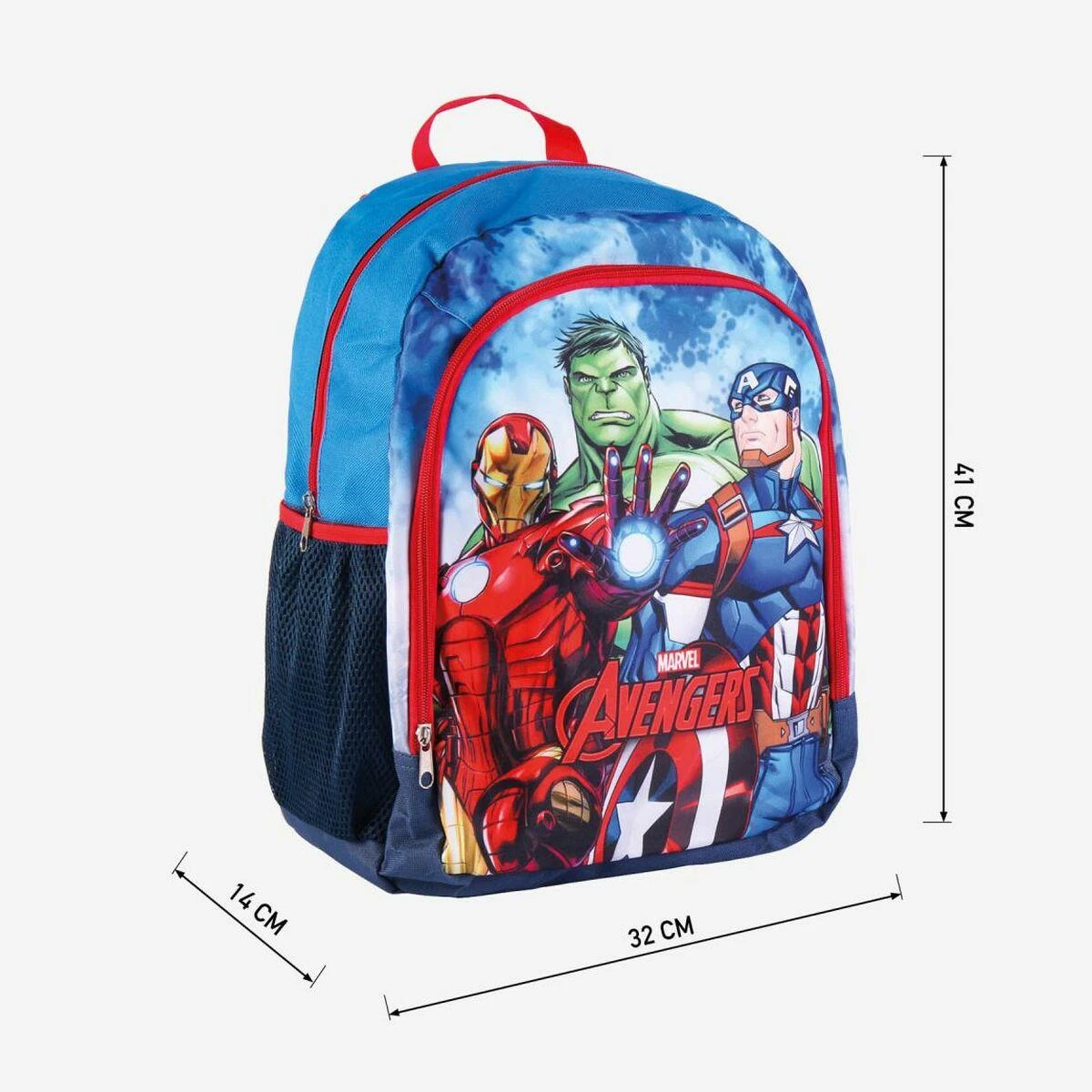 "Avengers" mokyklinė kuprinė, 41 cm