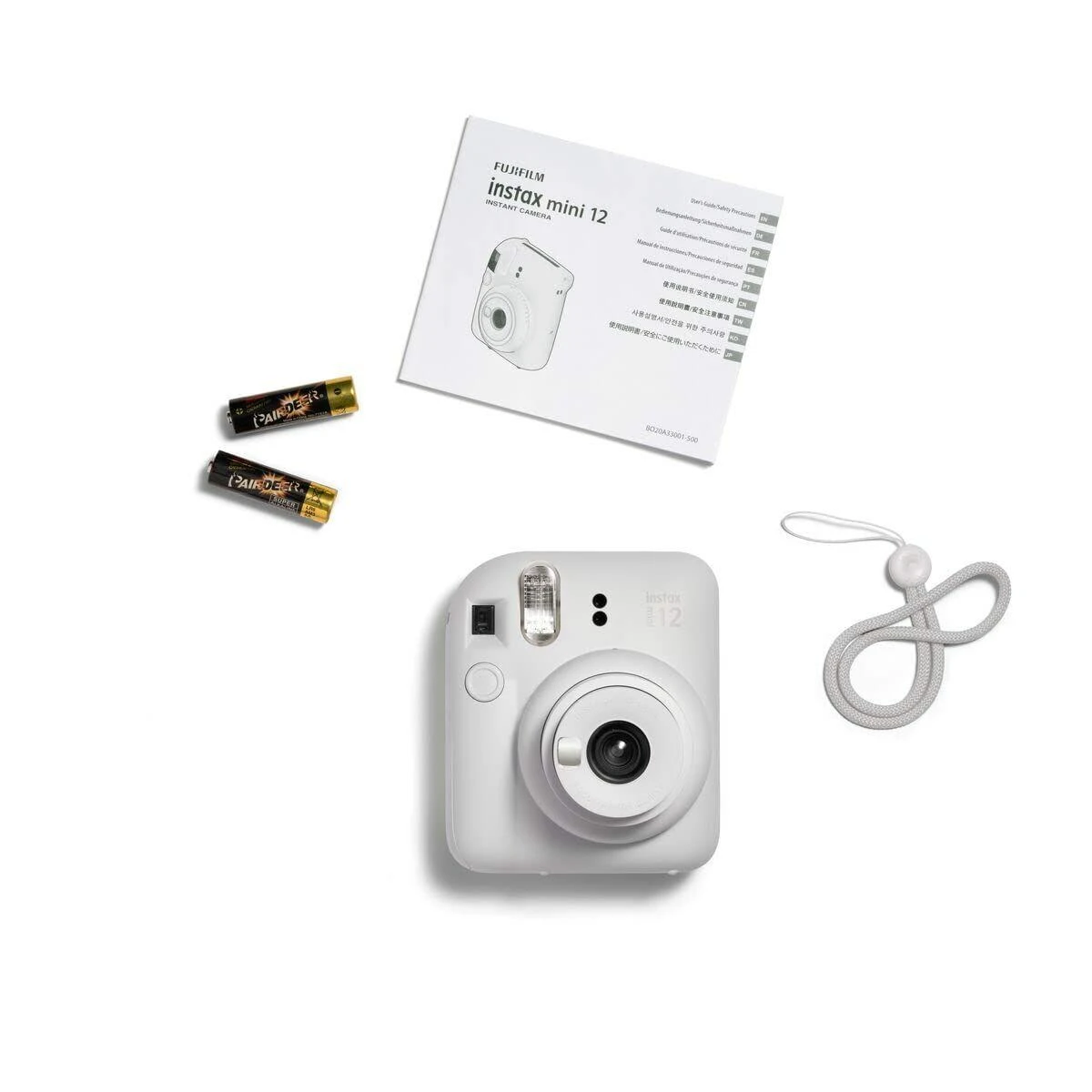 Fujifilm Momentinis fotoaparatas instax mini 12 CLAY Baltas