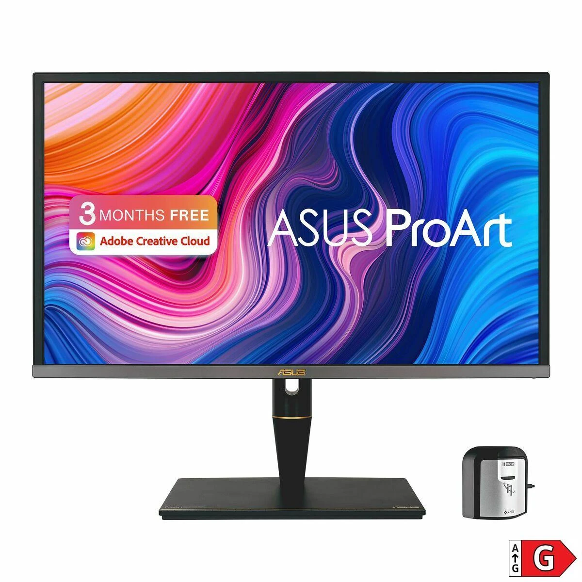 Monitorius ASUS ProArt PA27UCX-K 27 colių 4K HDR IPS Mini LED Professional Off-Axis Contrast Optimization HDR-10 Dolby Vision