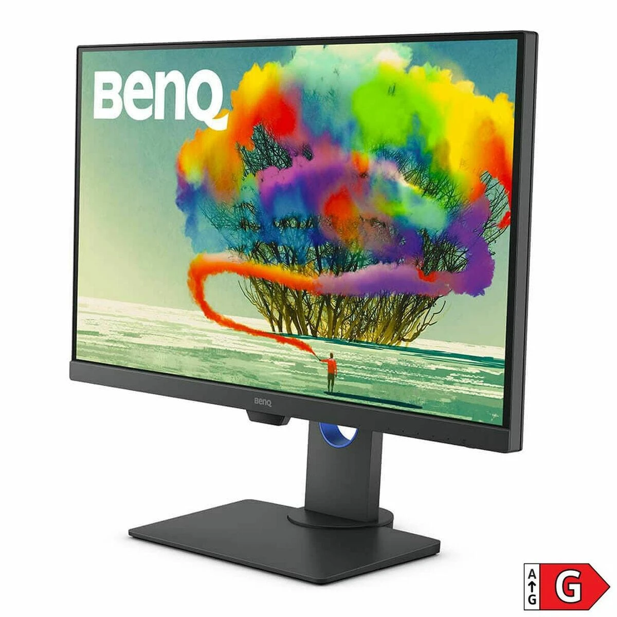 Monitorius BENQ PD2705U 27 colių LED 3840x2160 16:9 350cd/m2 5ms HDMI/DP/USB-C PD65W Juodas