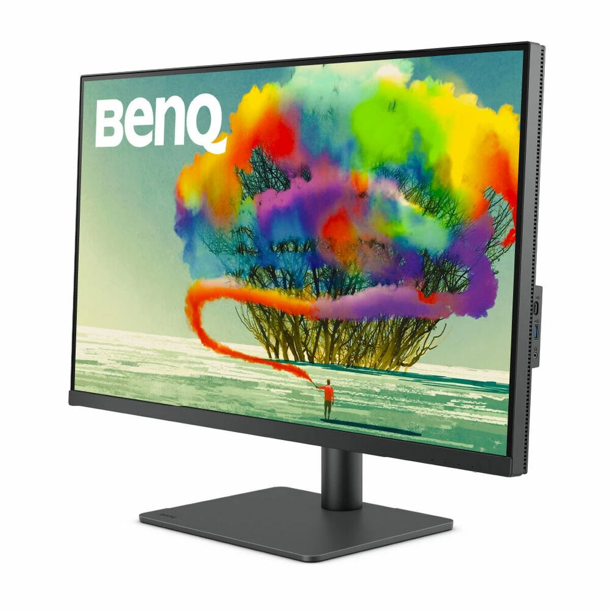 Monitorius BENQ PD3205U 32 colių LED 3840x2160 16:9 350cd/m2 4ms HDMI/DP/USB-C PD90W Juodas