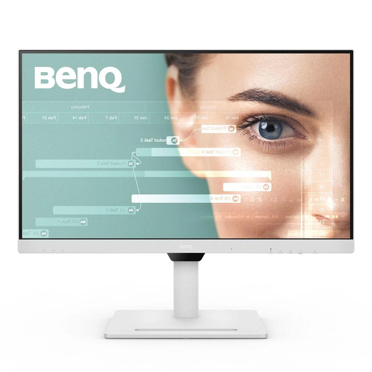 Monitorius BenQ GW2790QT 27", Baltos spalvos