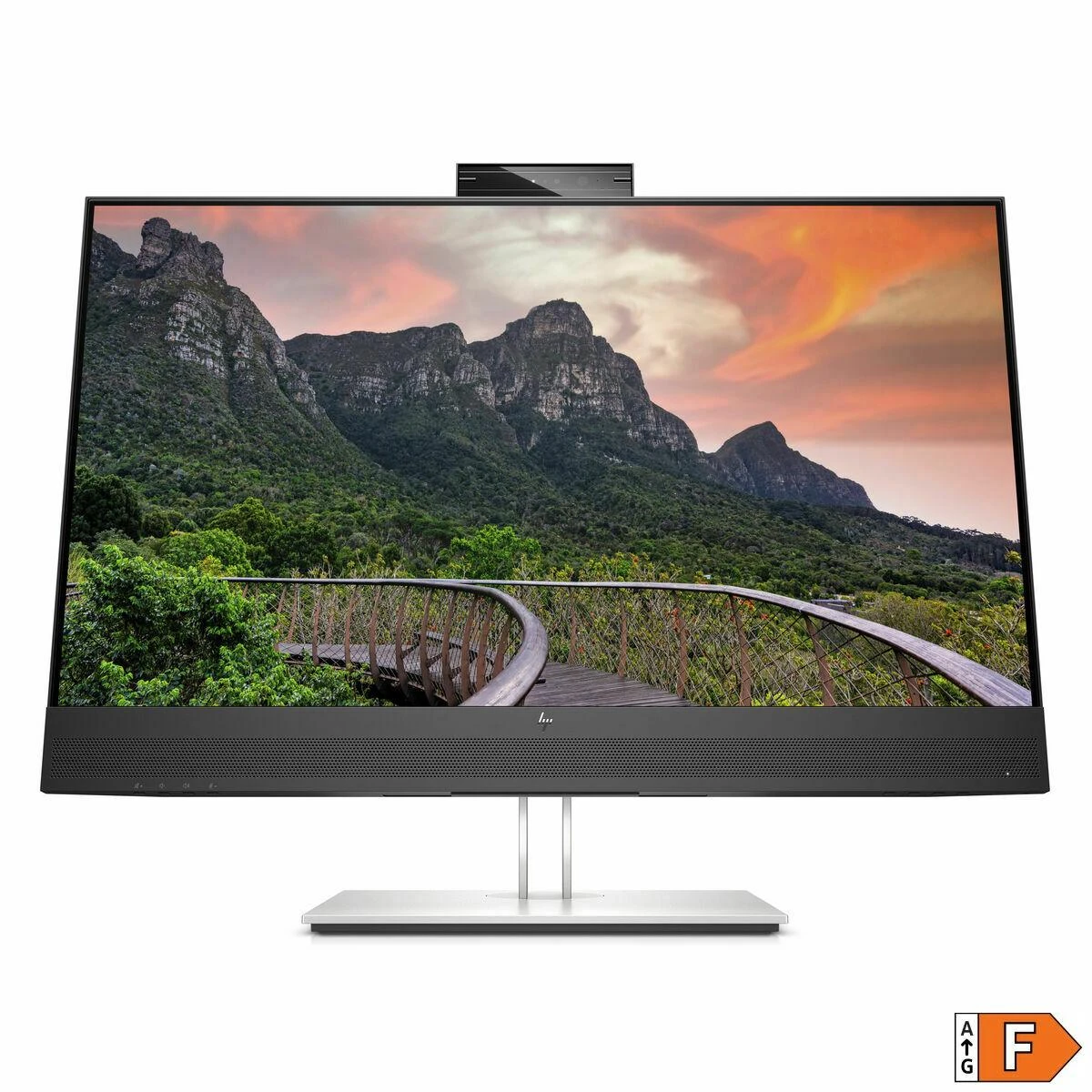 Monitorius HP E27m G4 QHD USB-C Conferencing Monitor/IPS/QHD (2560 x 1440)/300 nits/web cam 5MP/Speakers 2 x 5 W  (40Z29AA)
