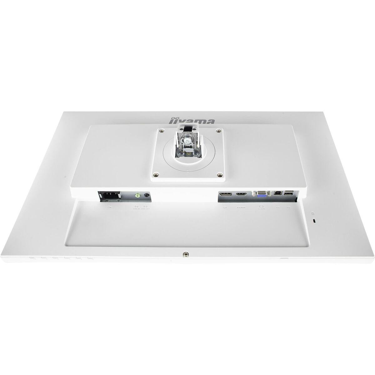 Monitorius Iiyama ProLite PROLITE XUB2492HSU-W5 - 1920 x 1080 FHD - 16:9 - 1000:1 - 250 cd/m² - 4 ms - 1 x DisplayPort (digital), 1 x HDMI (digital), 1 x VGA (analogue) - Baltas