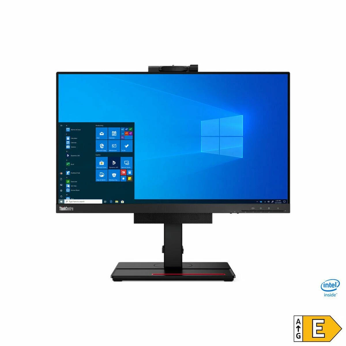 Monitorius Lenovo ThinkCentre Tiny-in-One 24 (Gen 4) 23,8 ", Jutiklinis ekranas, IPS, 1920 x 1080, 16:9, 4 ms, 250 cd/m², Integruotas garsiakalbis (-ai), Juodas, 1080p kamera su dviguba mikrofonas VOIP, LED indikatorius, 60 Hz, HAS