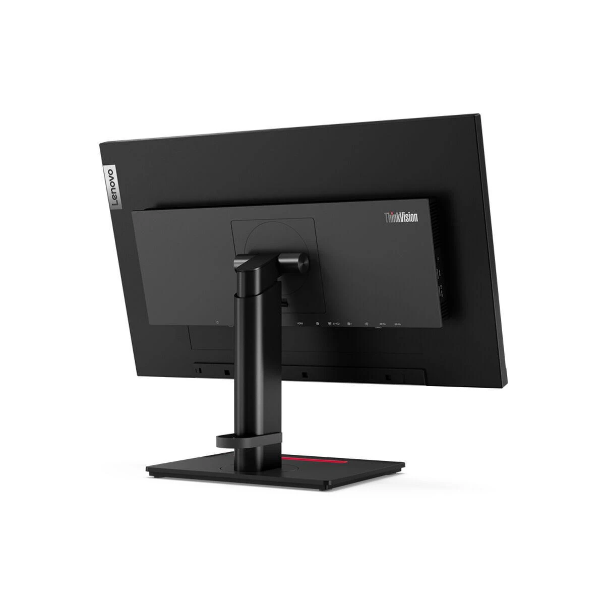Monitorius Lenovo ThinkVision P24h-2L 24 ", IPS, QHD, 16:9, 4 ms, 300 cd/m², Integruotas garsiakalbis (-ai), Juodas, HAS, Daisy Chain, HDMI jungtys kiekis 1 x HDMI 1.4, DisplayPorts kiekis 2 x DP 1.2, 2560 x 1440, 1 x USB Type-C Gen1; 4 x USB 3.1 Gen1, 60 Hz