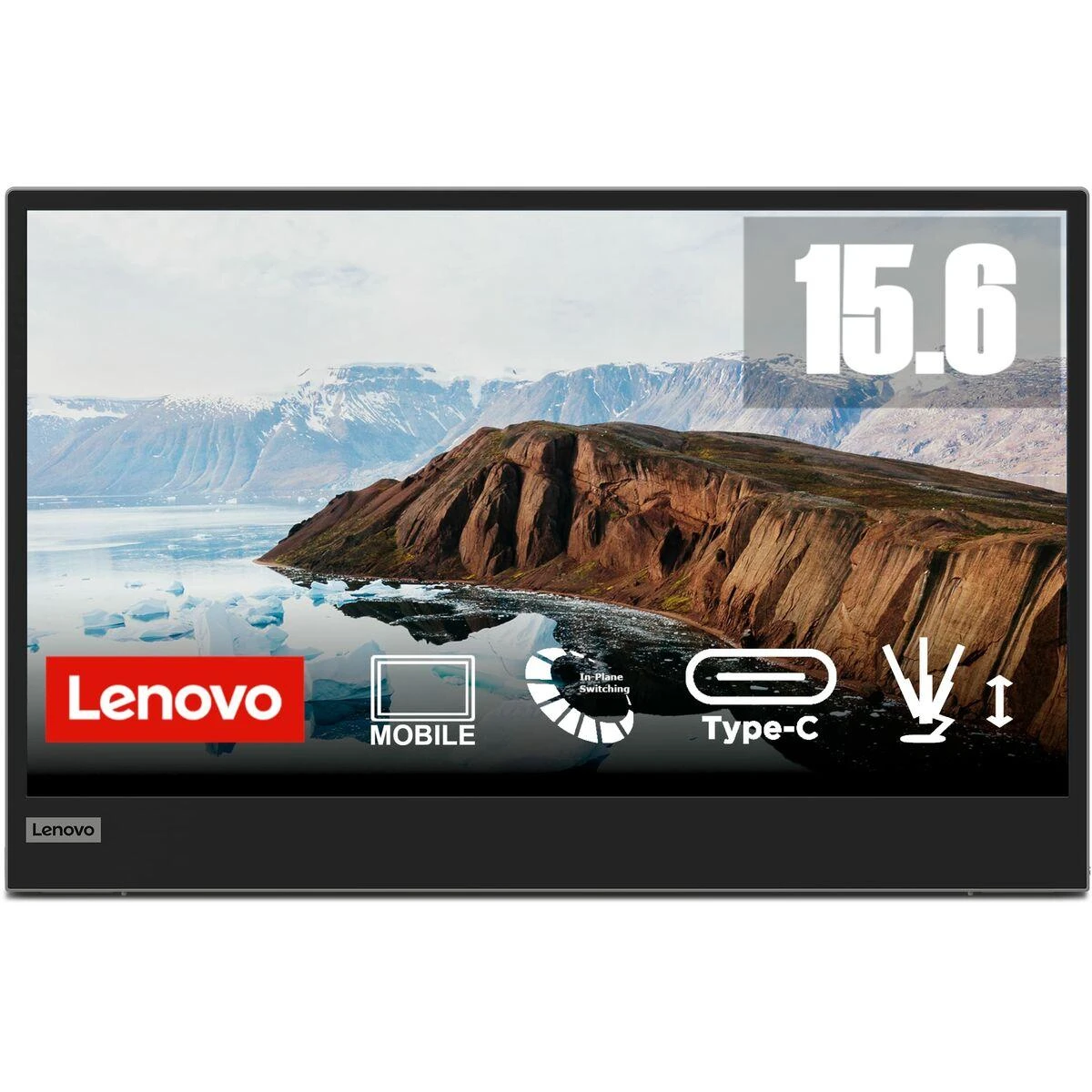 Monitorius LENOVO L15 15,6" FHD WLED (1920X1080) IPS PANEL / 250NITS / 60HZ / 6MS / USB-C 3.2 (3 METŲ GARANTIJA)