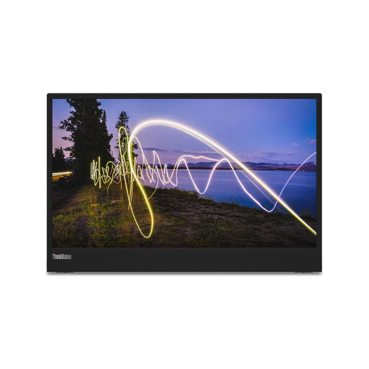 Monitorius Lenovo ThinkVision M15 15,6 colio, IPS, FHD, 1920 x 1080, 16:9, Įjungta: 6 ms Išjungta: 14 ms, 250 cd/m², Juodas, 1 x USB Type-C, 60 Hz