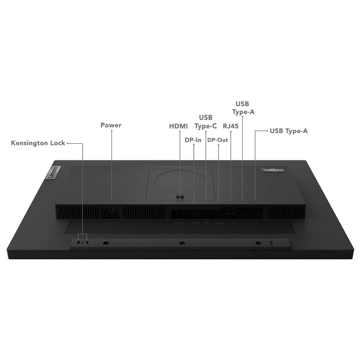 Monitorius LENOVO ThinkVision T24m-29 23,8 colio IPS 16:9 1920x1080 250cd/m2 4ms HDMI DP USB