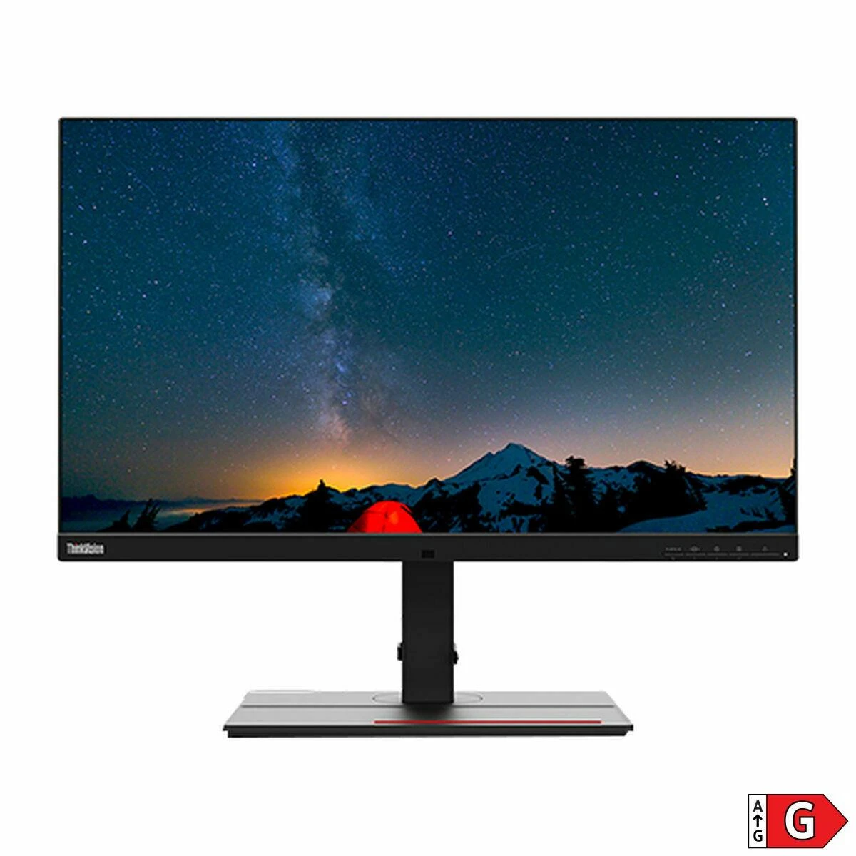 Monitorius Lenovo | ThinkVision | P27u-20 | 27 " | IPS | 4K UHD | 16:9 | 60 Hz | 4 ms | 3840 x 2160 | 450 cd/m² | HDMI jungtys quantity 2 | Raven Juodas | Garantija 36 mėn.