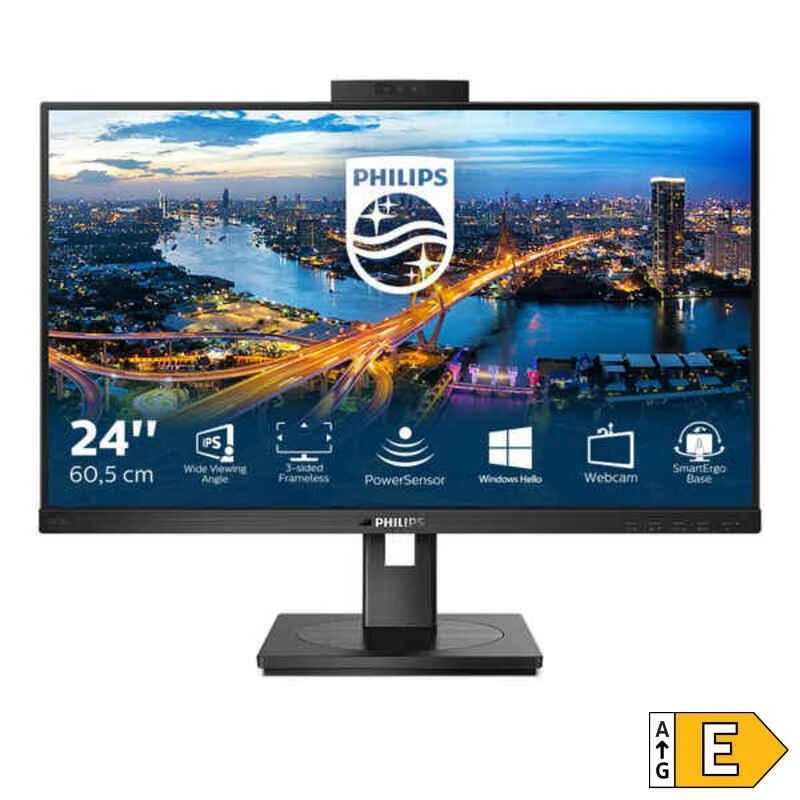 Monitorius Philips B Line 242B1H/00 LED ekranas 60,5 cm (23.8") 1920 x 1080 pikseliai „Full HD“ Juoda
