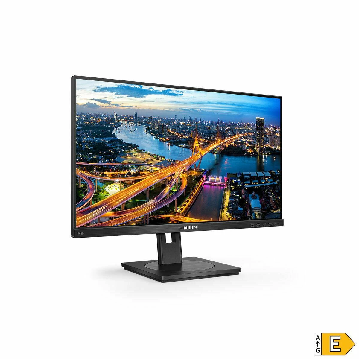 Monitorius Philips 243B1/00 23,8", Juodos spalvos