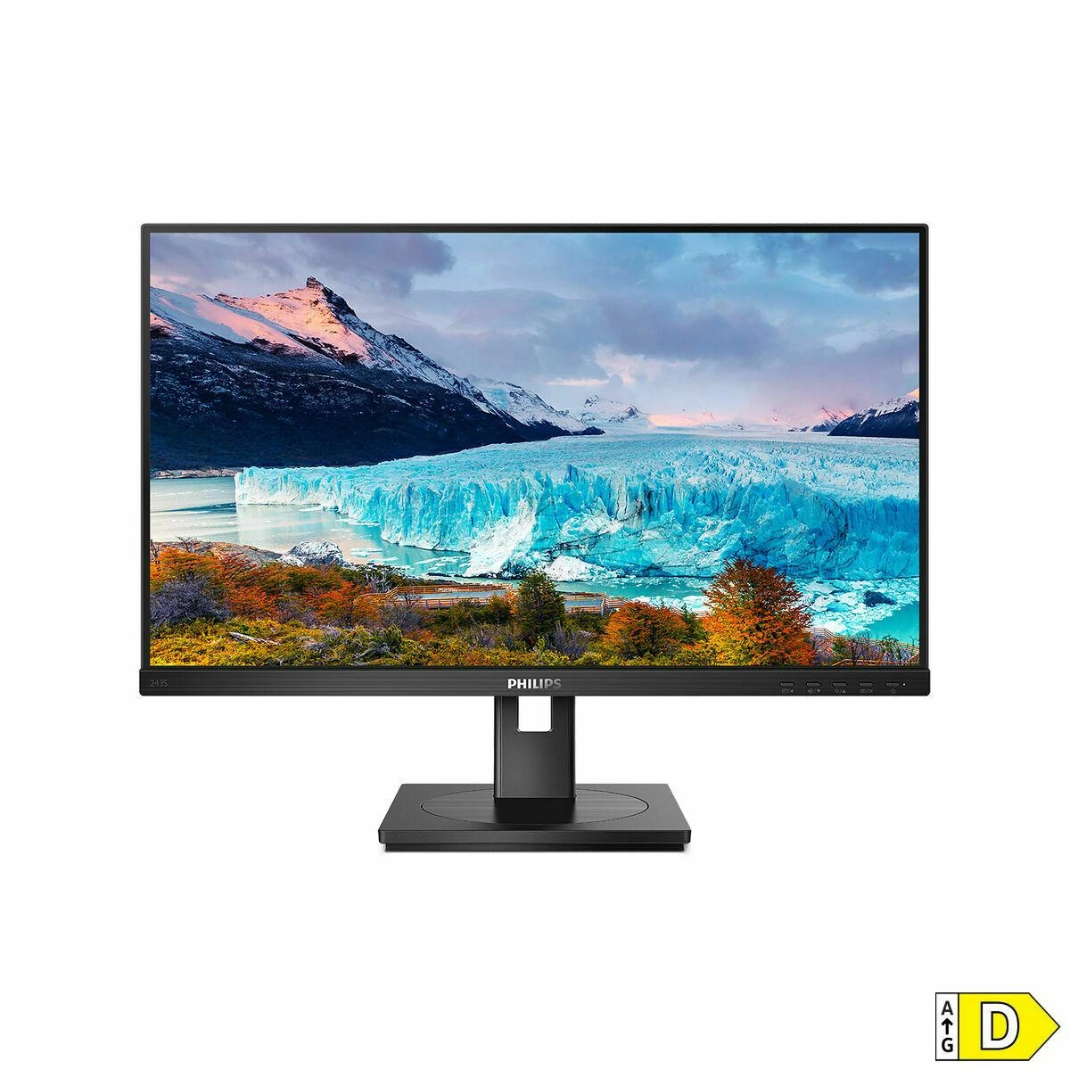 Monitorius Philips USB-C HUB 243S1/00 23.8", Juodos spalvos
