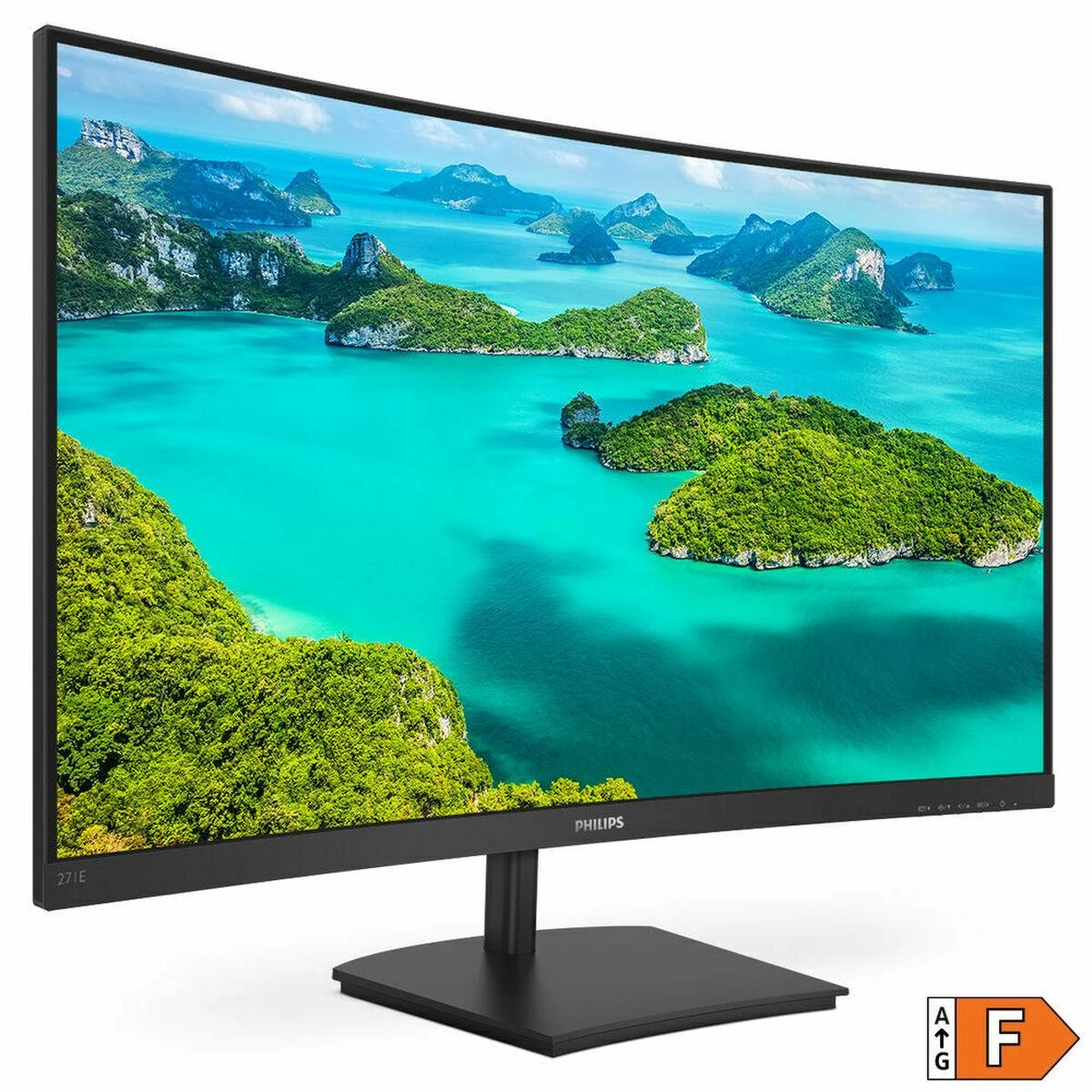 Monitorius Philips E Line 271E1SCA/00 68,6 cm (27"), Juodos spalvos