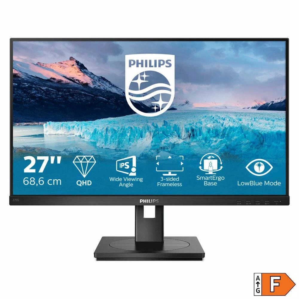 Monitorius Philips 275S1AE/00 27", Juodos spalvos