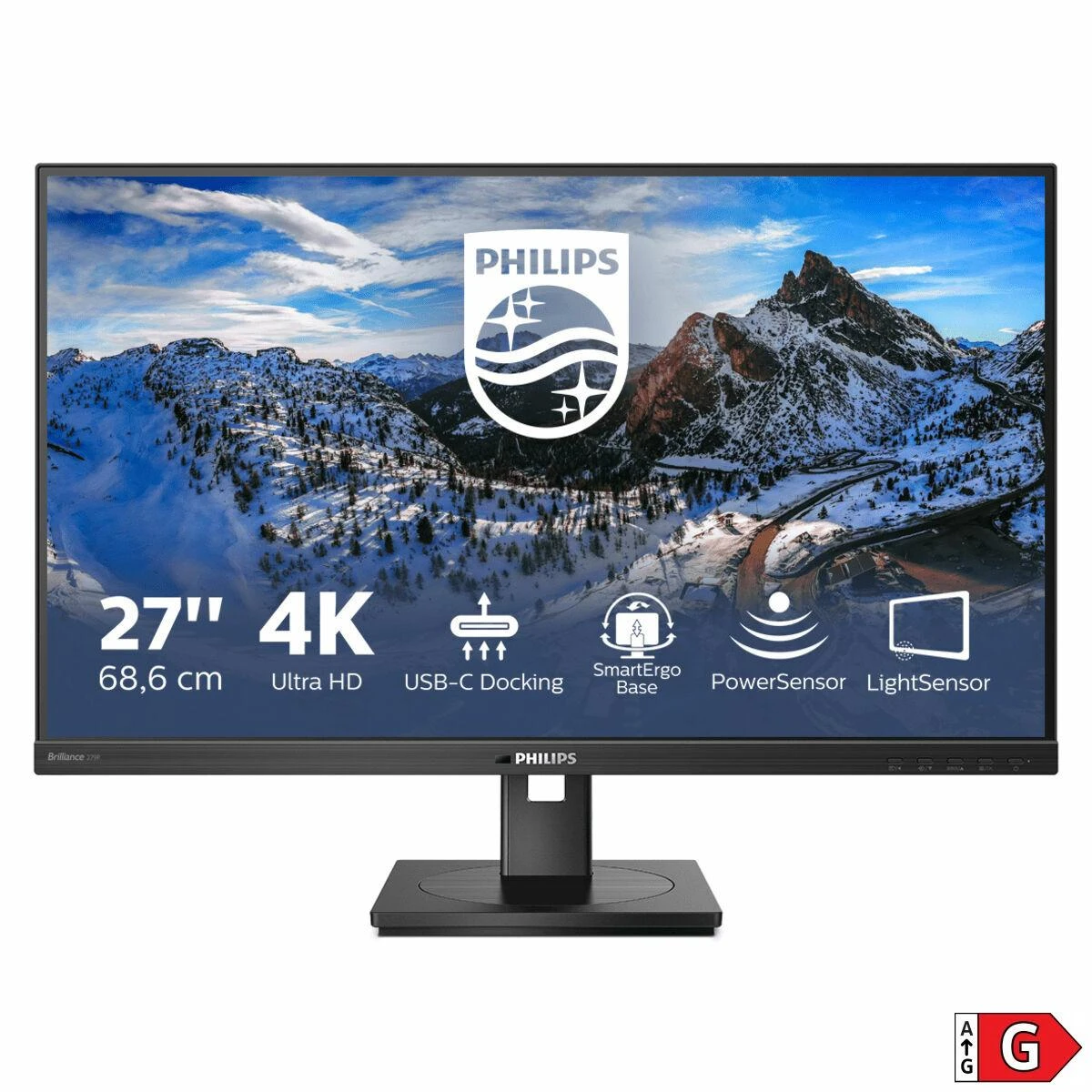 Monitorius PHILIPS 279P1/00 27", Juodos spalvos