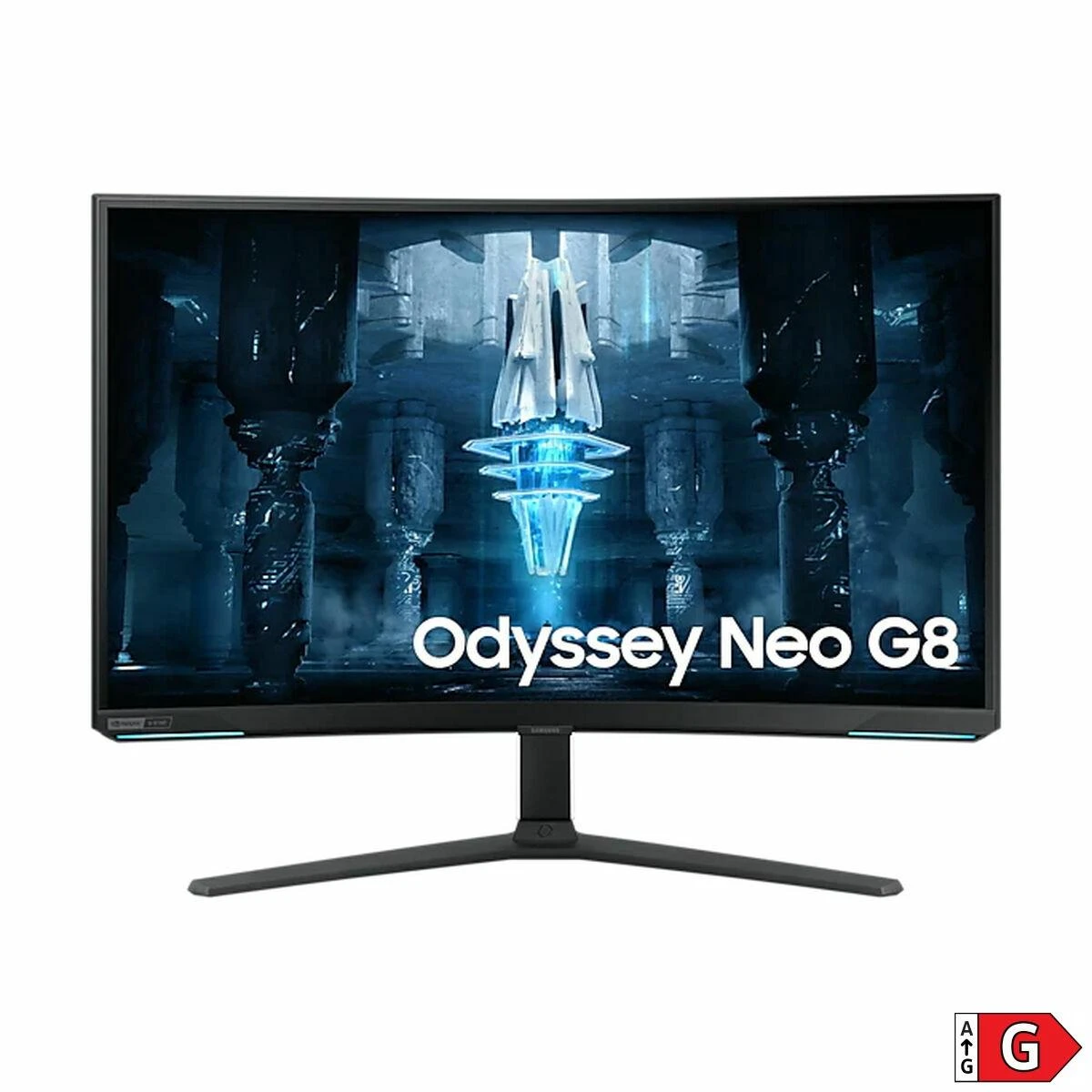 Samsung | Monitorius | G850 UHD | 32 " | VA | 16:9 | 240 Hz | 1 ms | 3840 x 2160 pikselių | 350 cd/m² | Baltas