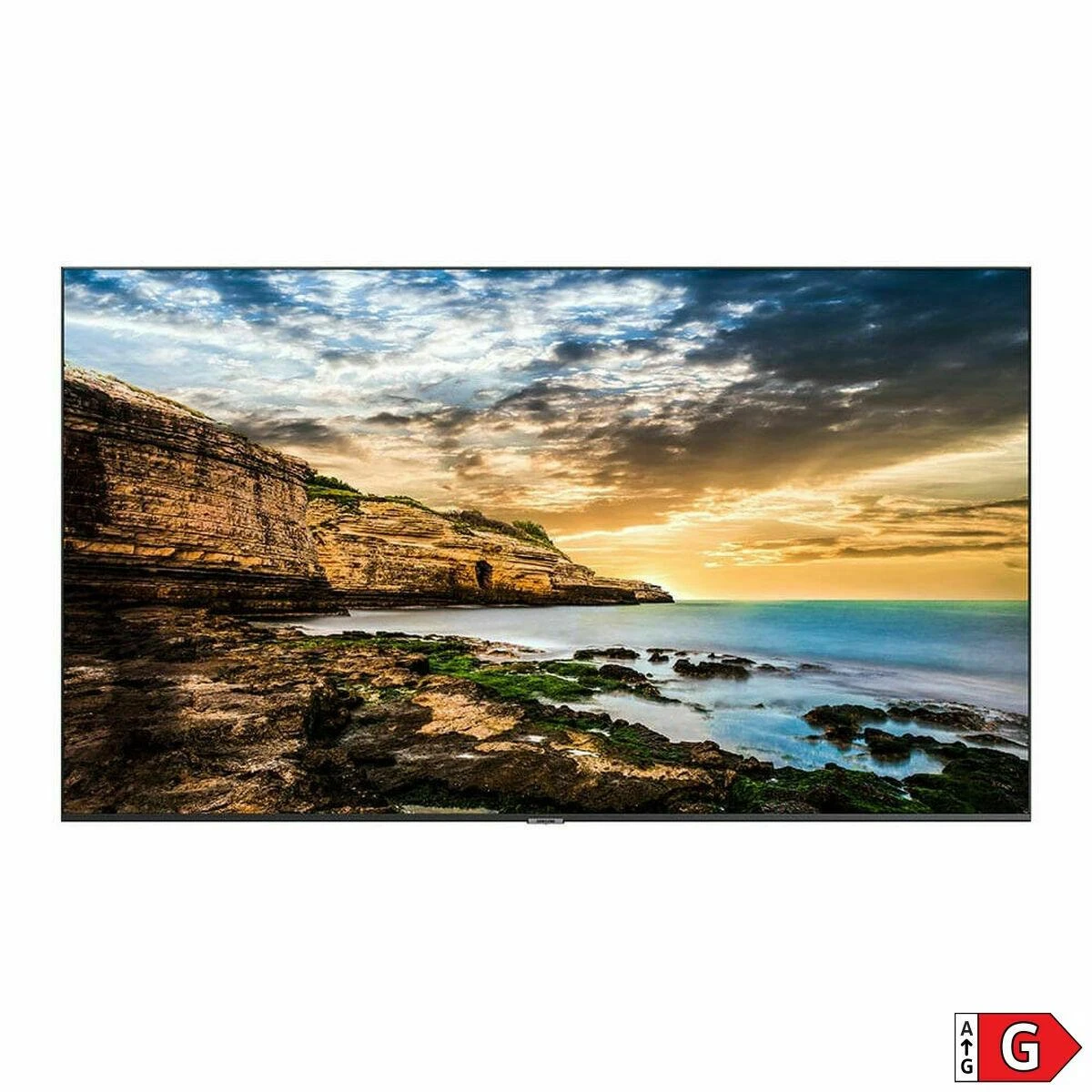 Monitorius SAMSUNG QE65T 65 colių UHD/4K 16:9 LED 300 nitų garsiakalbiai 2x10W 2xHDMI 2.0 RS232 USB 2.0 Ethernet tik kraštovaizdis VESA 400x300