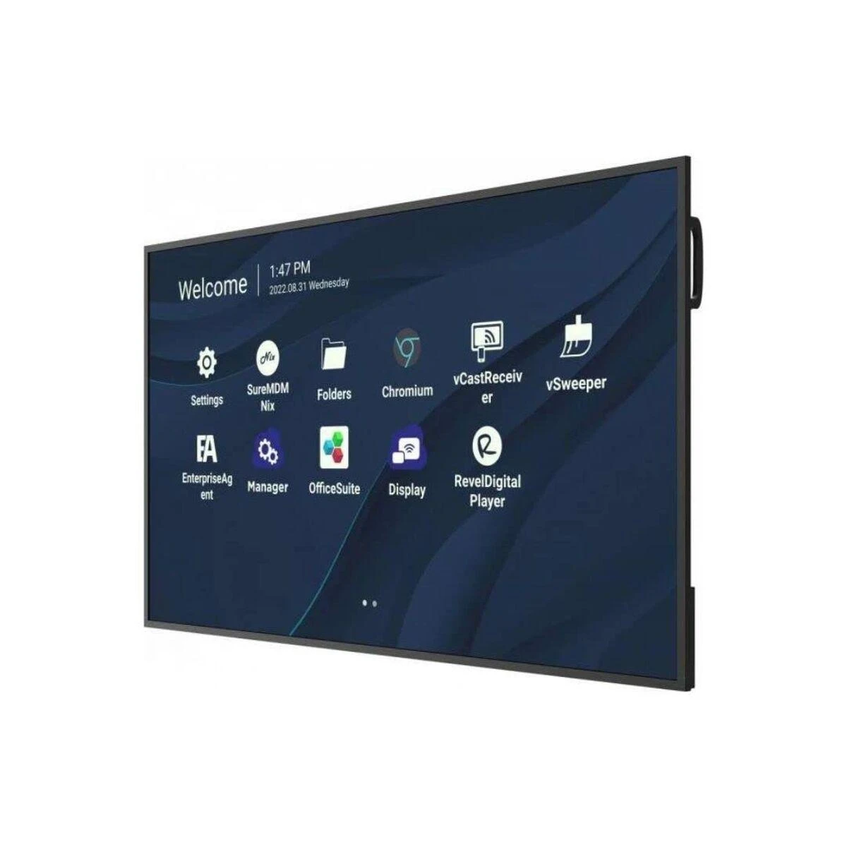 Monitorius ViewSonic CDE6530 – 65 colių 4K (UHD) LED reklaminis ir pristatymo ekranas, horizontaliai arba vertikaliai, 24/7