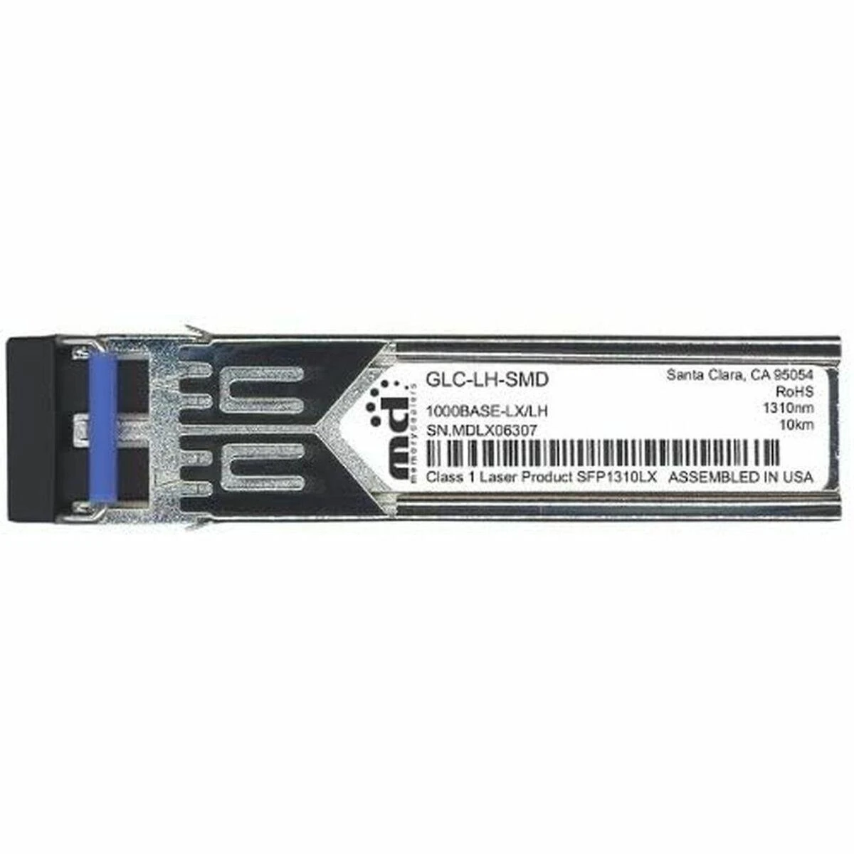 Šakotuvas Cisco 1000BASE-LX/LH SFP siųstuvo-imtuvo modulis, MMF/SMF, 1310 nm, DOM
