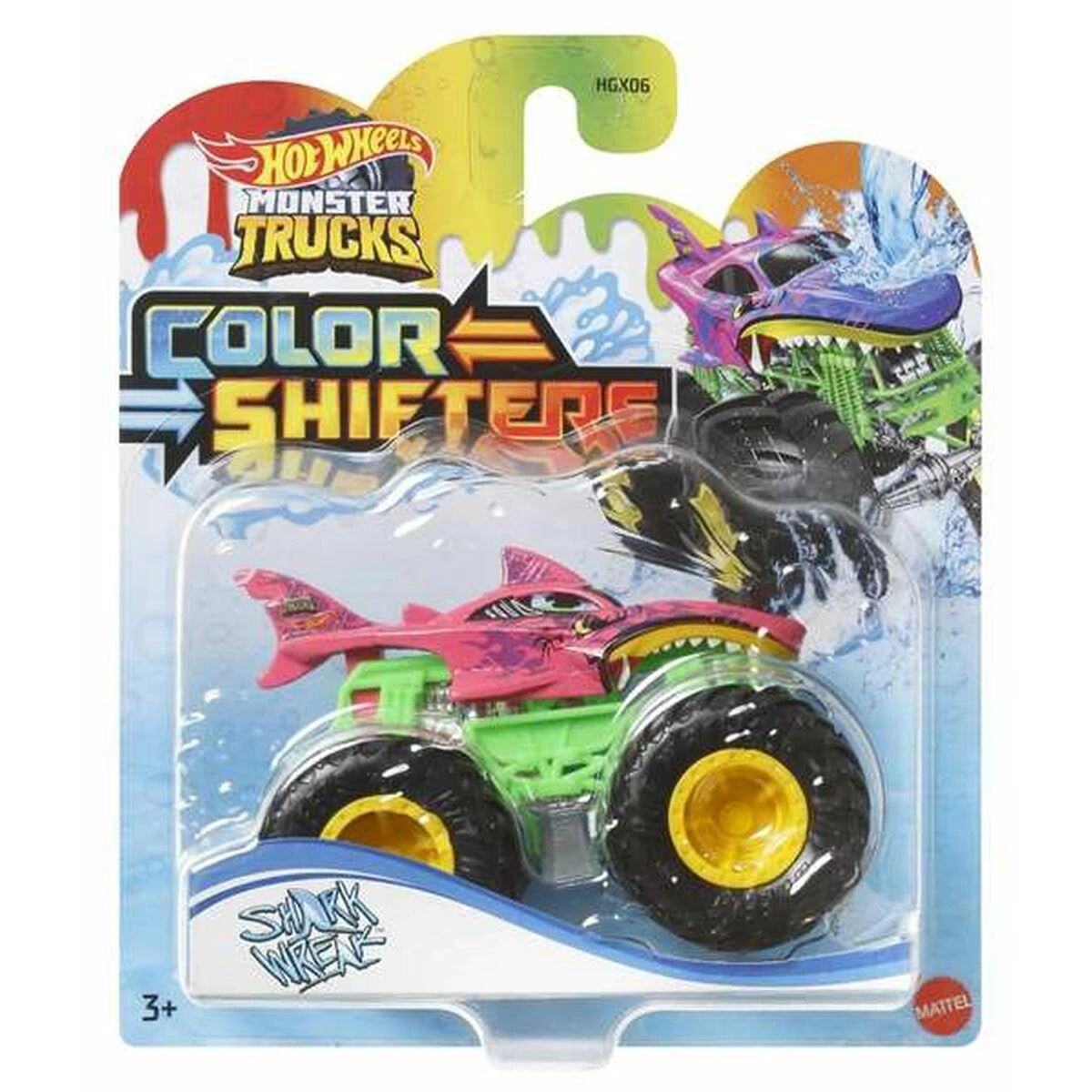 Mattel Hot Wheels džipai pakeisk spalvą