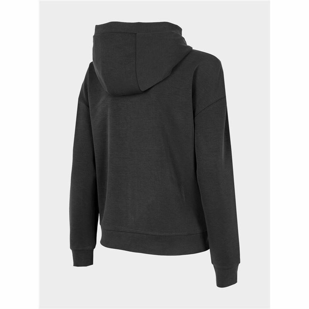 Bluza damska 4F tamsiai juoda H4Z22 BLD041 20S (M)
