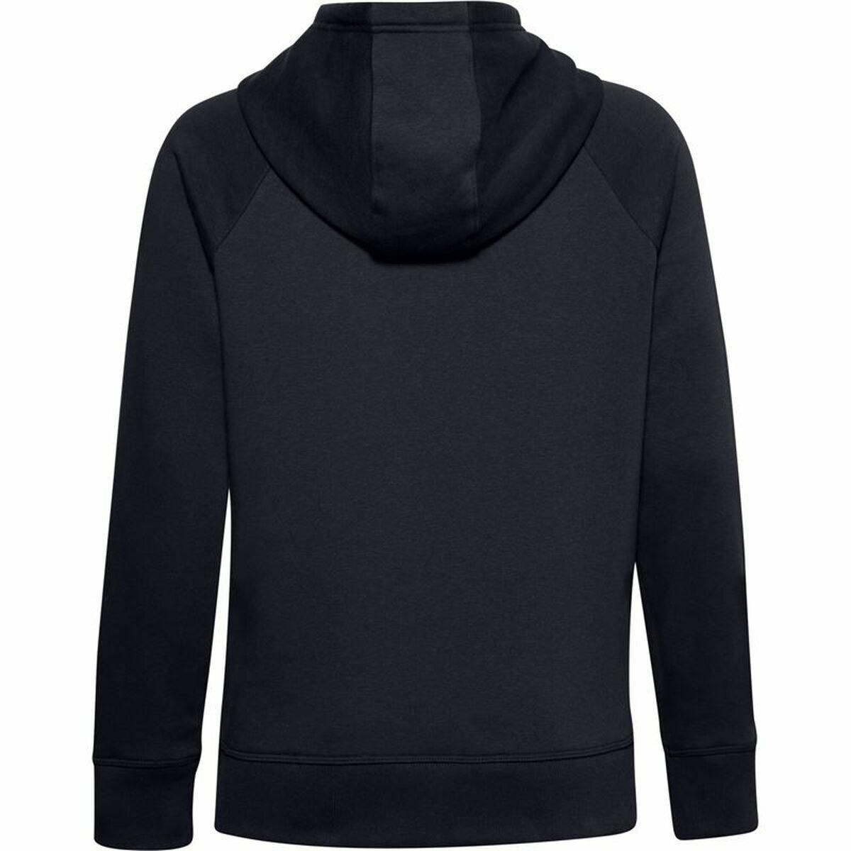 Under Armour Moteriškas Rival Fliso džemperis su gobtuvu ir trumpu užtrauktuku 1356317 001