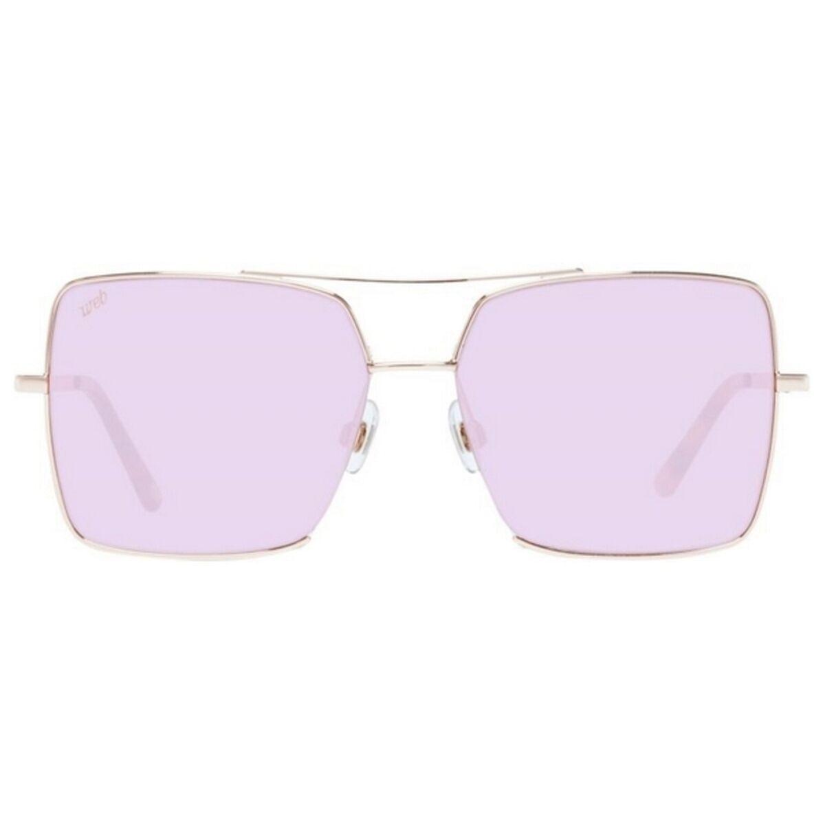 Akiniai WEB EYEWEAR WE0210-33E. Akiniai przeciwsłoneczne, Kolor sidabrinė. Kobieta.