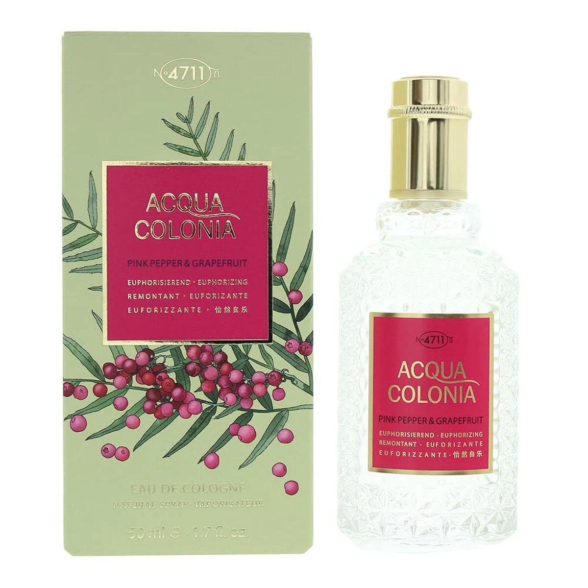 Odekolonas 4711 Acqua Colonia Rožinių pipirų ir greipfrutų kvapo 50ml