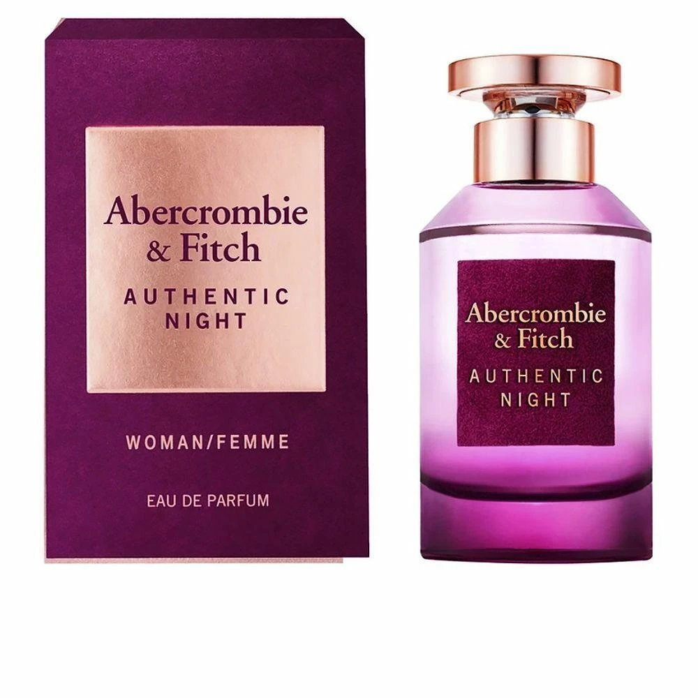 Abercrombie & Fitch Authentic Night Women EDP parfumuotas vanduo moterims, 50 ml