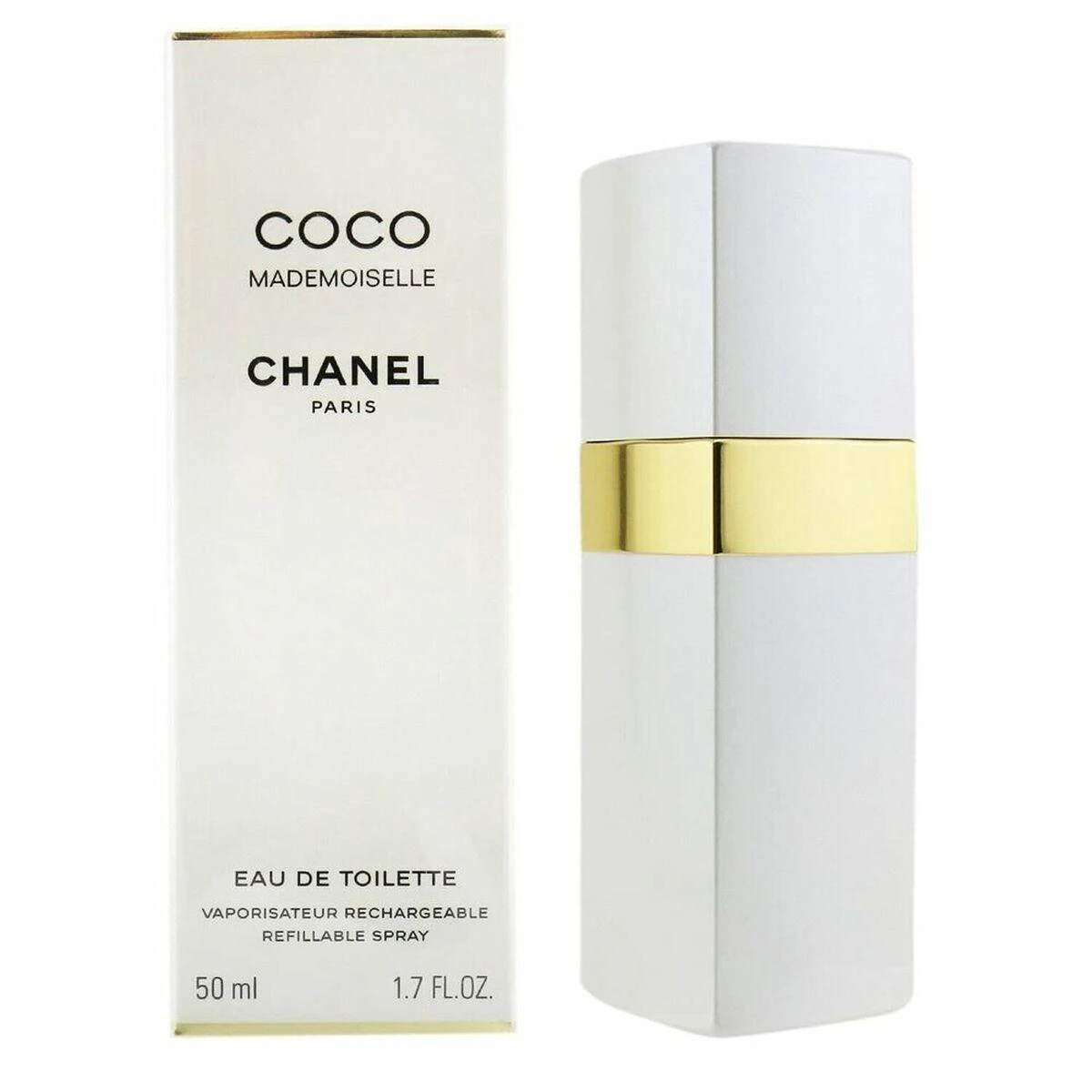 Chanel Coco Mademoiselle EDT Purškiklis Papildomas purškiamas tualetinis vanduo moterims, 50 ml