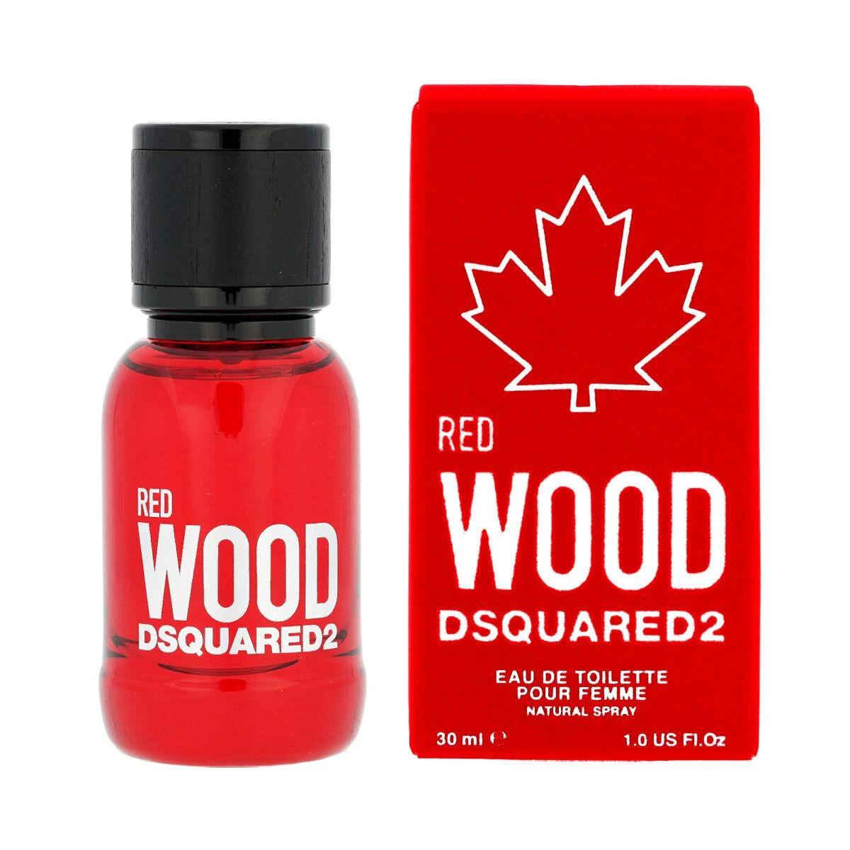 Dsquared2 Raudona Wood Pour Femme tualetinis vanduo, purškiamas 30ml