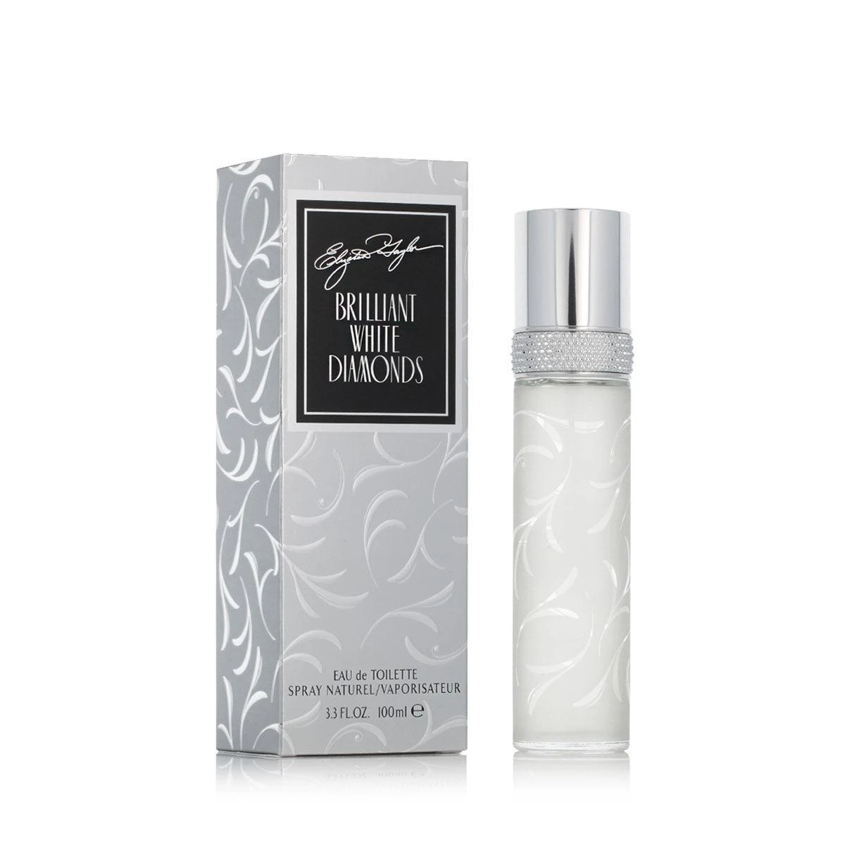 Elizabeth Taylor Baltas Diamonds Brilliant EDT tualetinis vanduo moterims, 100 ml