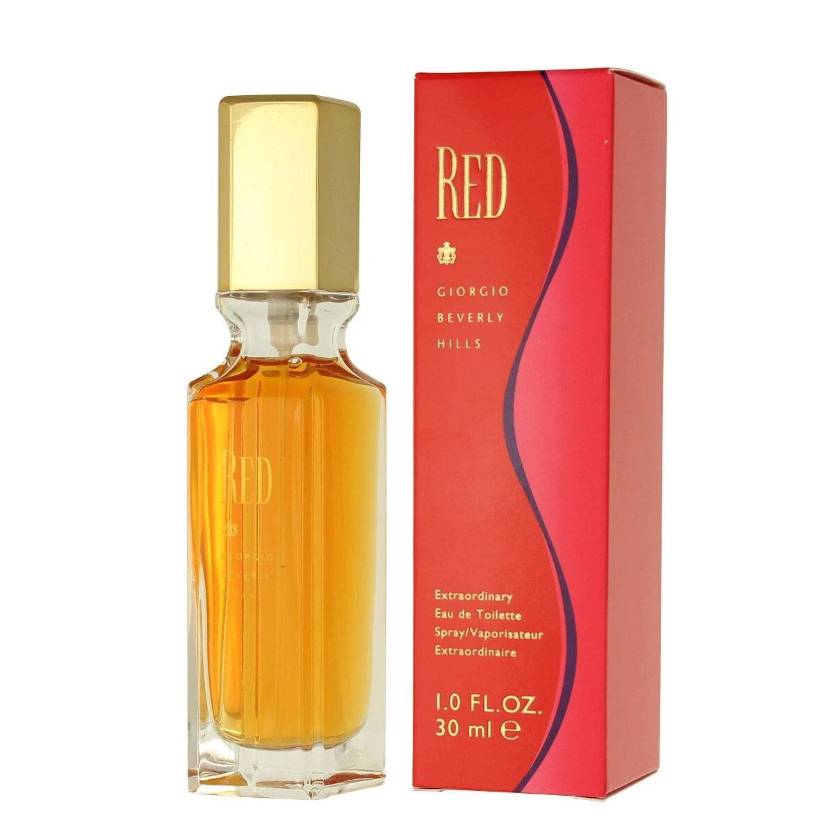 Giorgio Beverly Hills Raudona EDT tualetinis vanduo moterims, 30 ml