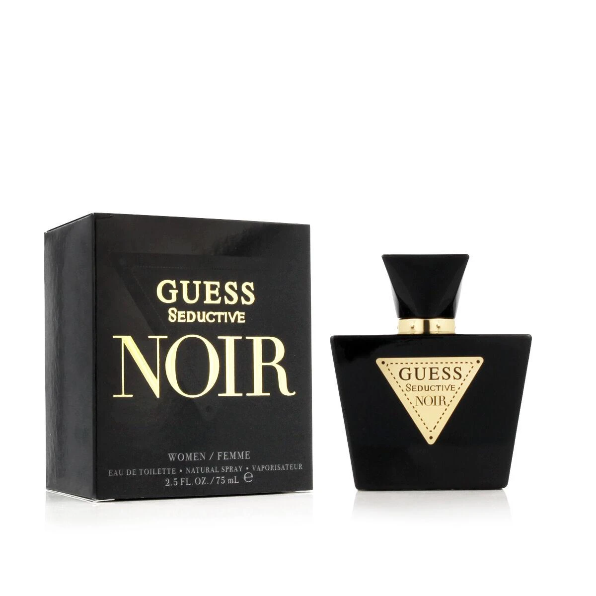 GUESS Seductive Noir EDT tualetinis vanduo moterims, 75 ml