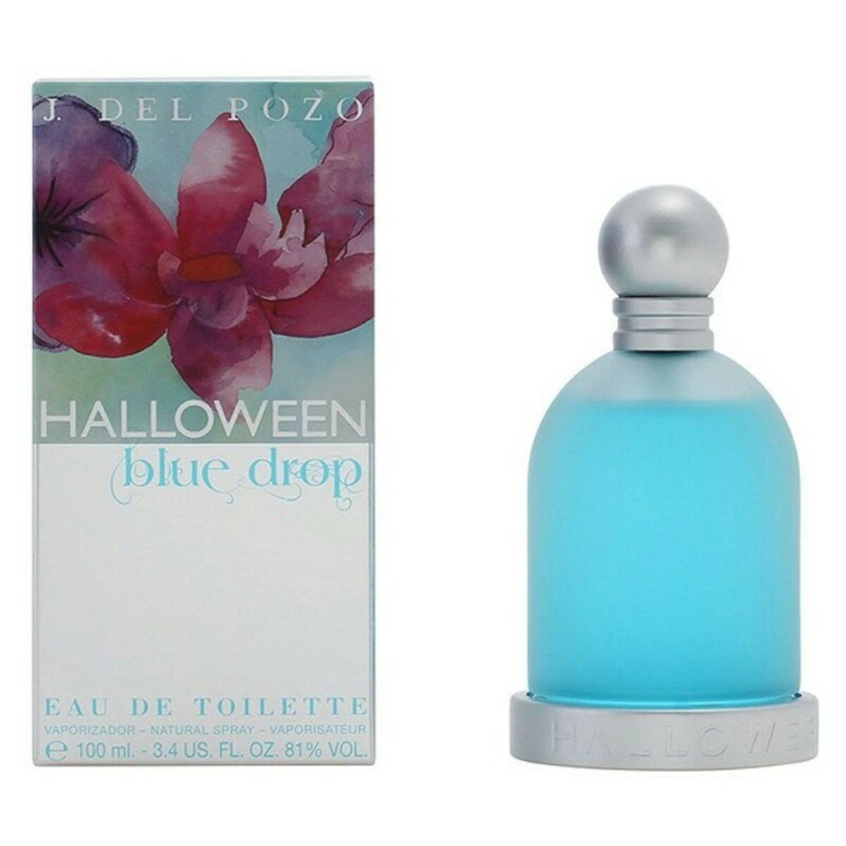 Jesus Del Pozo Halloween Mėlyna Drop EDT tualetinis vanduo moterims, 100 ml