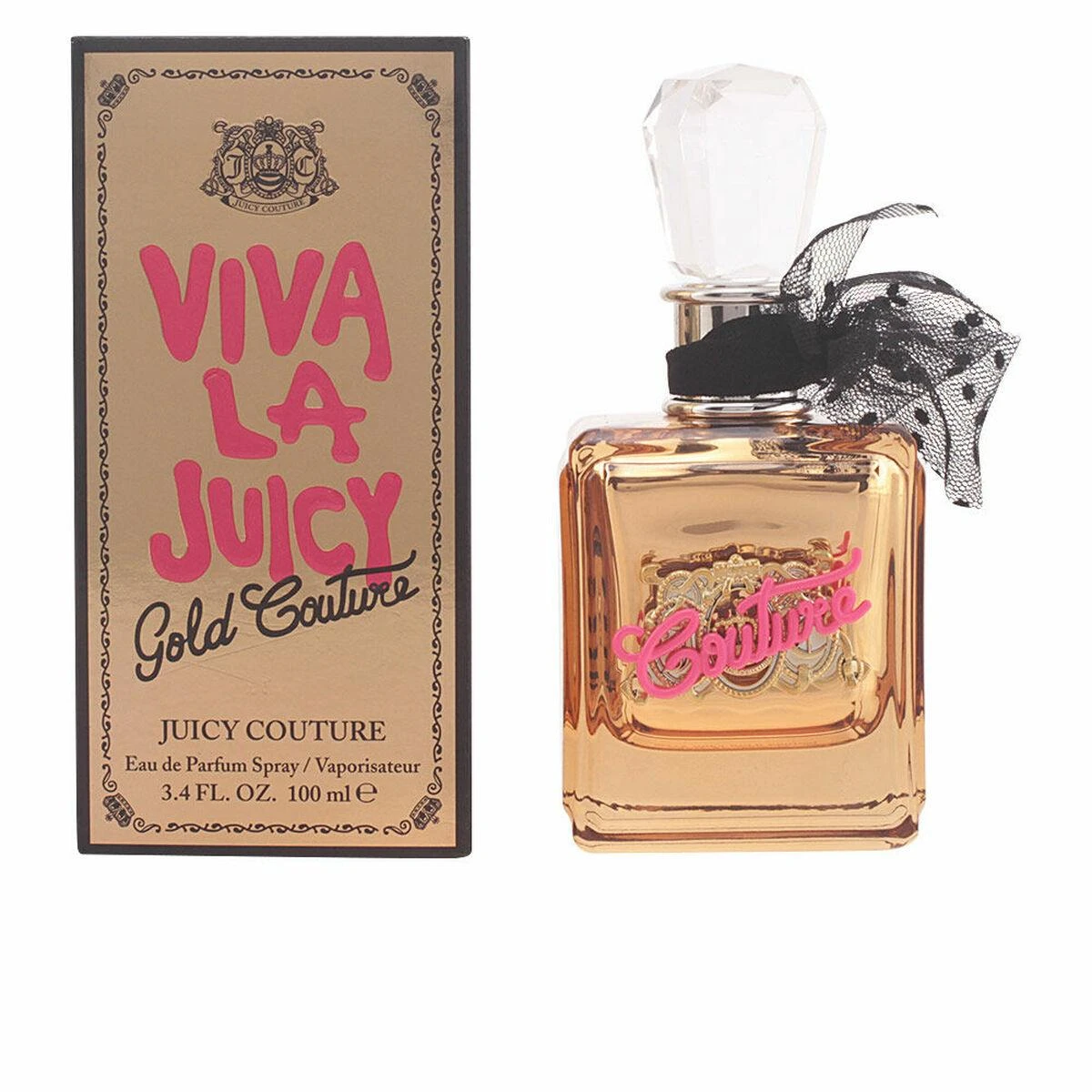 Kvepalai moterims Juicy Couture Viva La Juicy Gold Couture EDP, 100 ml