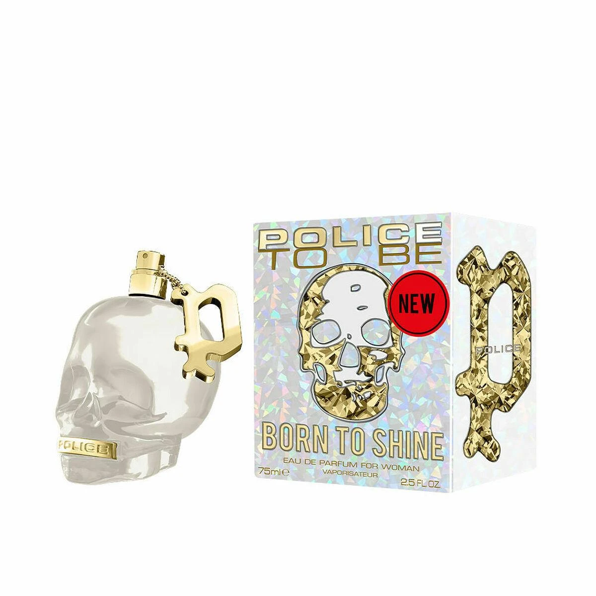 Police To Be Born To Shine Woman tualetinis vanduo su purškikliu 75ml