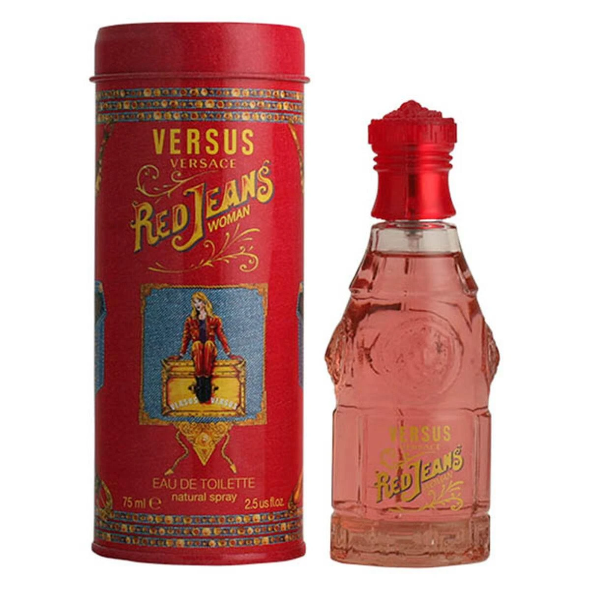 Kvepalai moterims Versace Red Jeans EDT, 75 ml
