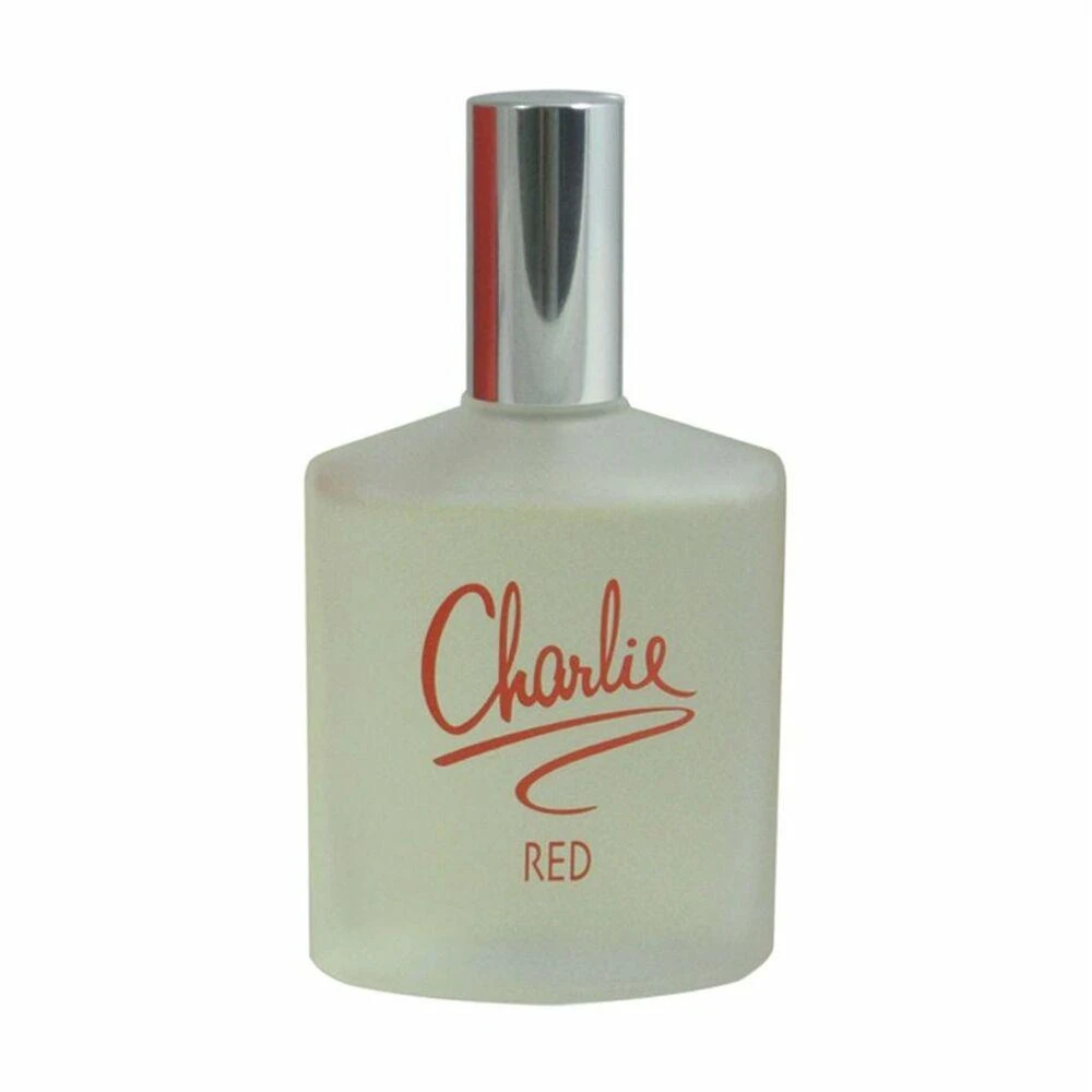 Revlon Charlie Raudona tualetinis vanduo su purškikliu 100ml