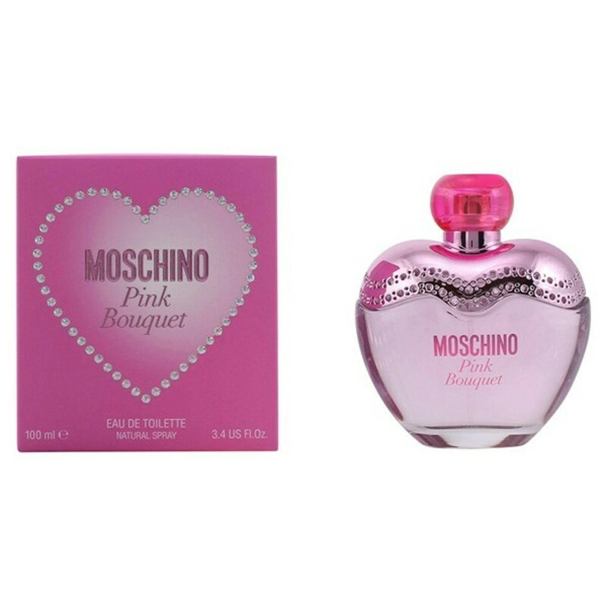 Moschino Rožinė Bouquet EDT tualetinis vanduo moterims, 50 ml