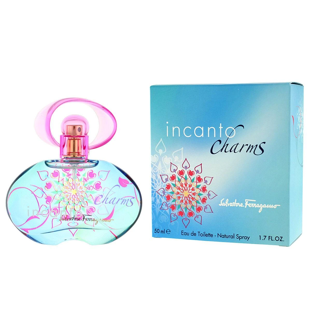 Salvatore Ferragamo Ferragamo Incanto Charms EDT tualetinis vanduo moterims, 50 ml