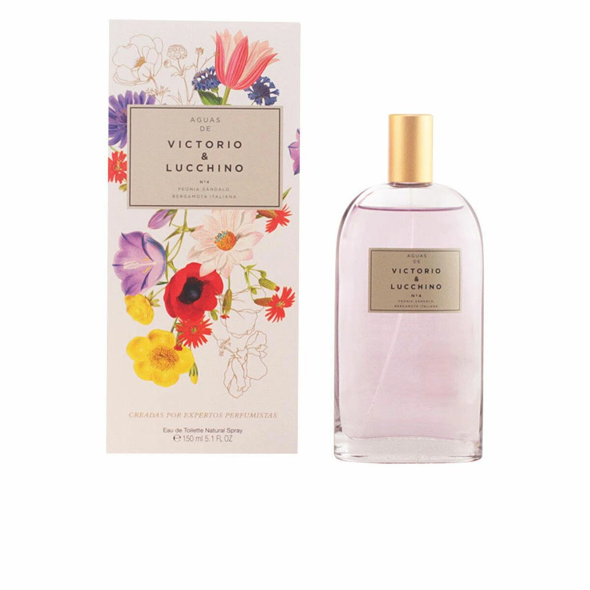 Victorio Amp Lucchino Tualetinis vanduo Aguas De Victorio - Lucchino N4 Eau De Toilette Purškiklis 150ml