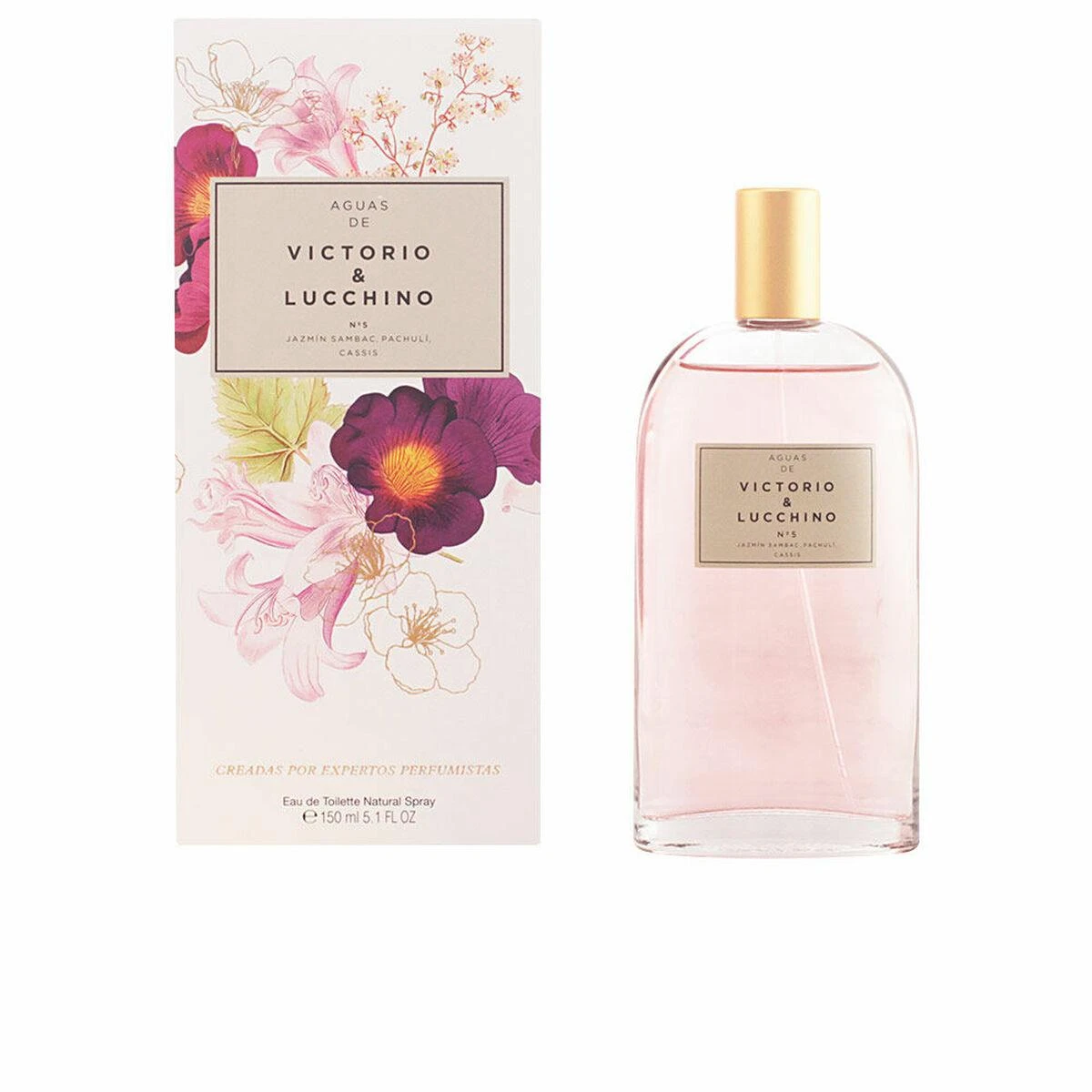 Victorio Amp Lucchino Tualetinis vanduo Aguas De Victorio - Lucchino N5 Eau De Toilette Purškiklis 150 ml