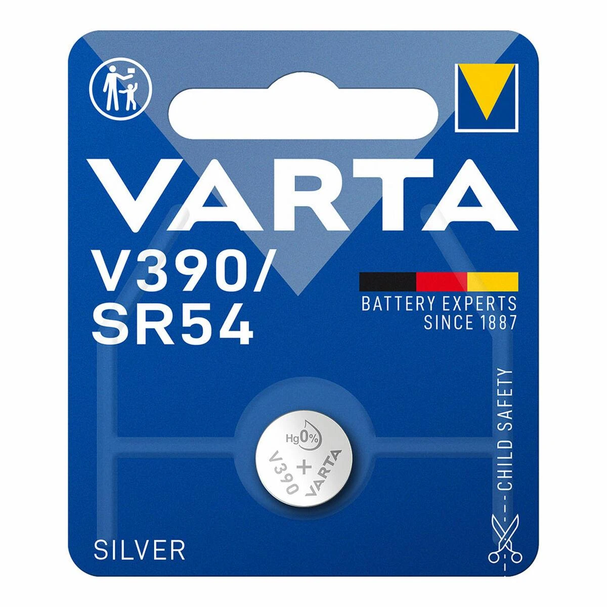 Varta 1x 1.55V V 390 Vienkartinė baterija SR54 Sidabro oksidas (S)