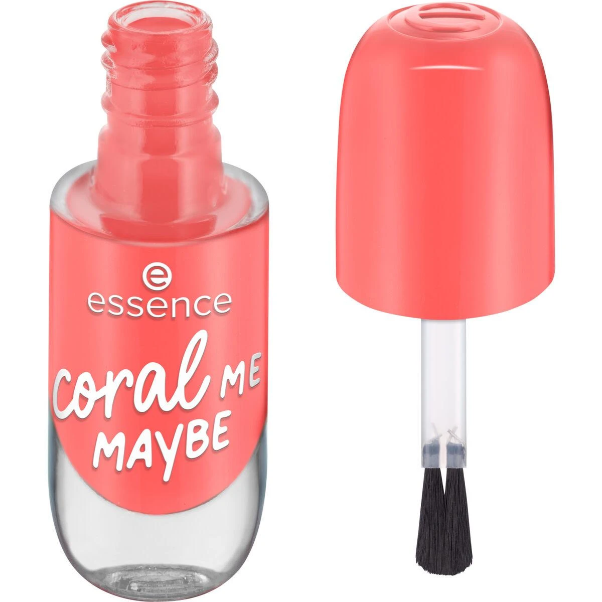 Essence Cosmetics geliniai nagų dažai Nagų lakas 52-Coral Me Maybe 8ml
